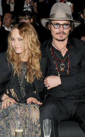 Johnny depp how long discount was he with vanessa paradis