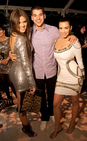 Khloe Kardashian, Robert Kardashian, Kim Kardashian