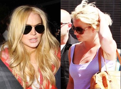 Lindsay Lohan, Britney Spears