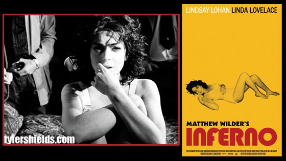 560px x 315px - Lindsay Lohan as Inferno's Porn Star Linda Lovelace | E ...