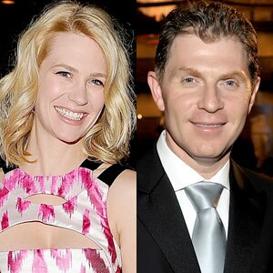 Why Was Bobby Flay at the Scene of January Jones' SUV Crash? | E! News