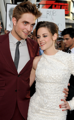 Robert Pattinson And Kristen Stewart From Kissing Costars Movies E News