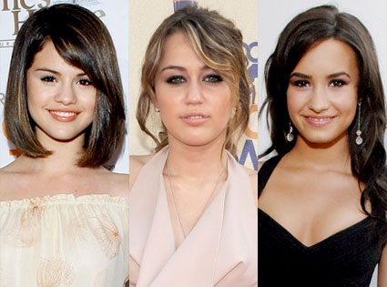 Selena Gomez, Miley Cyrus, Demi Lovato