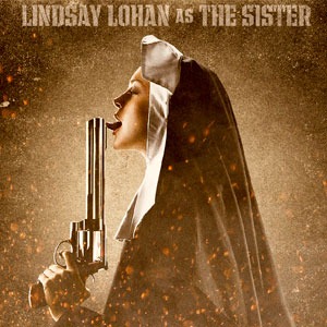 Lindsay Lohan, Machete Poster