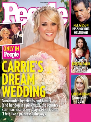 People Magazine Cover, Carrie Underwood 