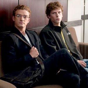 Justin Timberlake, Jesse Eisenberg, The Social Network