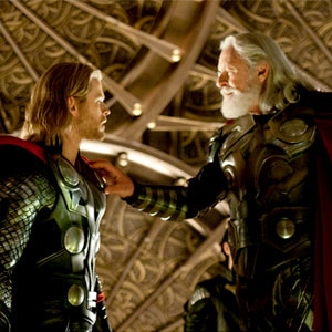 Thor, Chris Hemsworth, Anthony Hopkins