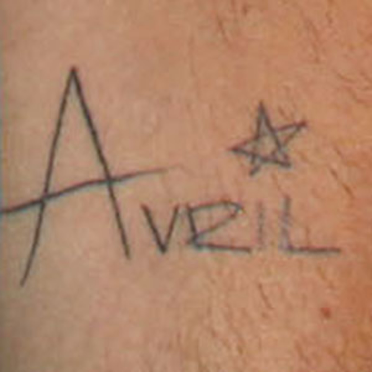 Which Playboy Got Inked With Avril Lavigne S Name E Online Which Playboy Got Inked With Avril Lavigne S Name E Online
