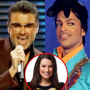 George Michael, Lea Michele, Prince