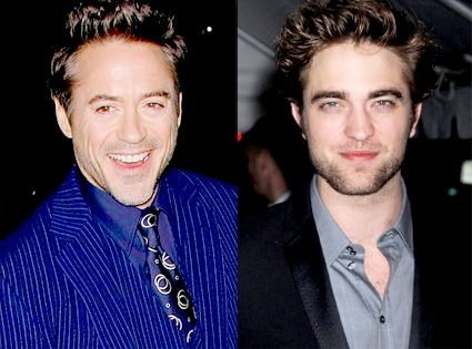 Robert Downey Jr., Robert Pattinson