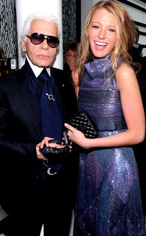 Karl Lagerfeld, Blake Lively