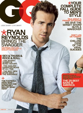 Ryan Reynolds, GQ Cover 