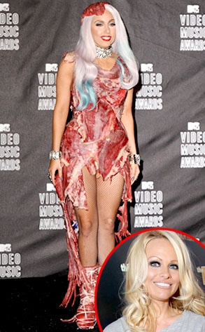 Lady Gaga, Pamela Anderson