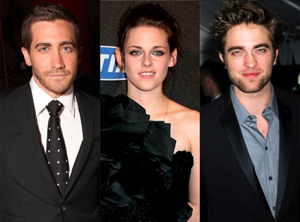 Jake Gyllenhaal, Kristen Stewart, Robert Pattinson