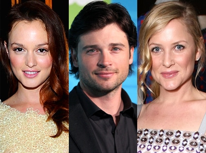 Leighton Meester, Tom Welling, Jessica Capshaw 