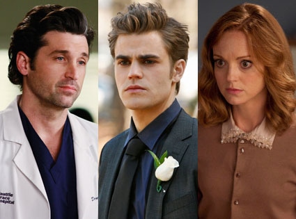 Vampire Diaries, Glee, Grey's Anatomy 