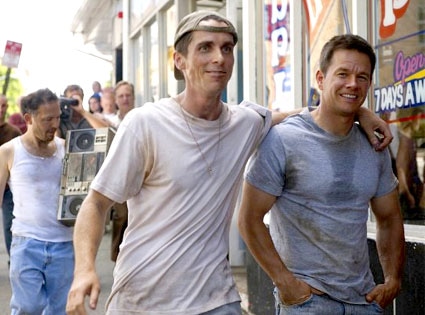 Christian Bale, Mark Wahlberg,The Fighter