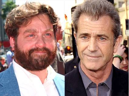 Mel Gibson, Zach Galifianakis