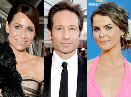 Minnie Driver, David Duchovny & Keri Russell from Infos casting | E! News