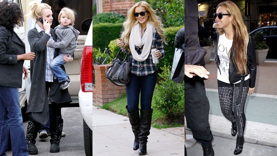 Britney Spears, Lindsay Lohan, Beyonce Knowles