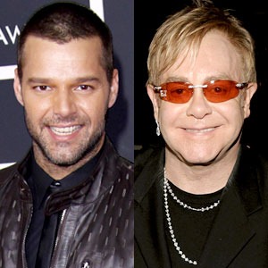 Ricky Martin, Elton John