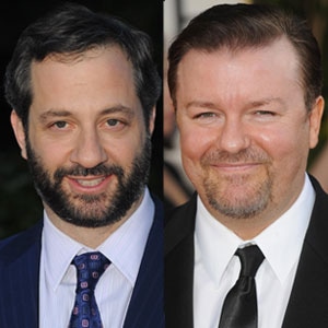 Ricky Gervais, Judd Apatow