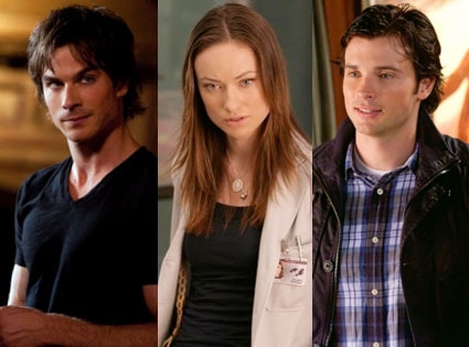 Olivia Wilde, House, Ian Somerhalder, The Vampire Diaries, Tom Welling, Smallville
