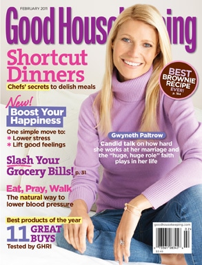 Gwyneth Paltrow, Good Housekeeping Cover