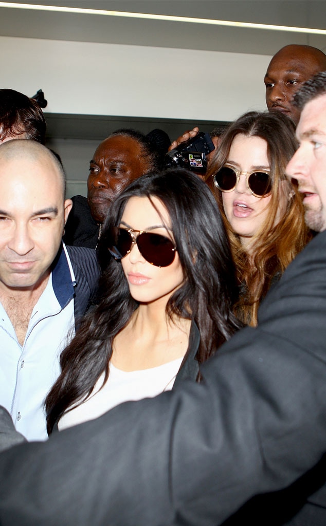 Kim Kardashian, Khloe Kardashian Odom