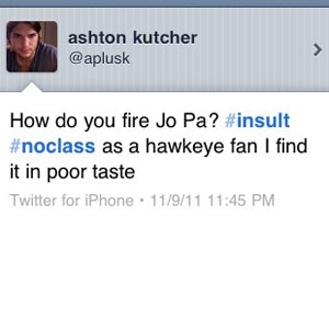 Ashton Kutcher, Twitter
