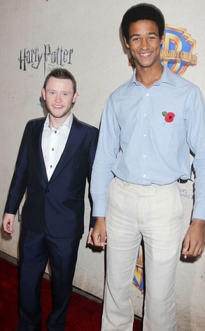 alfred enoch engaged devon murray