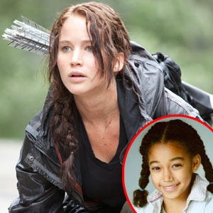 Hunger Games, Jennifer Lawrence, Amandla Stenberg