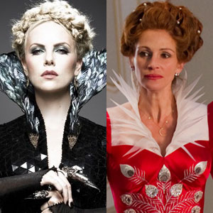 Snow White Fight Julia Roberts Vs Charlize Theron E News