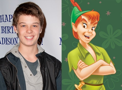 Colin Ford as Peter Pan from Once Upon a Time: Our Dream Cast | E! News