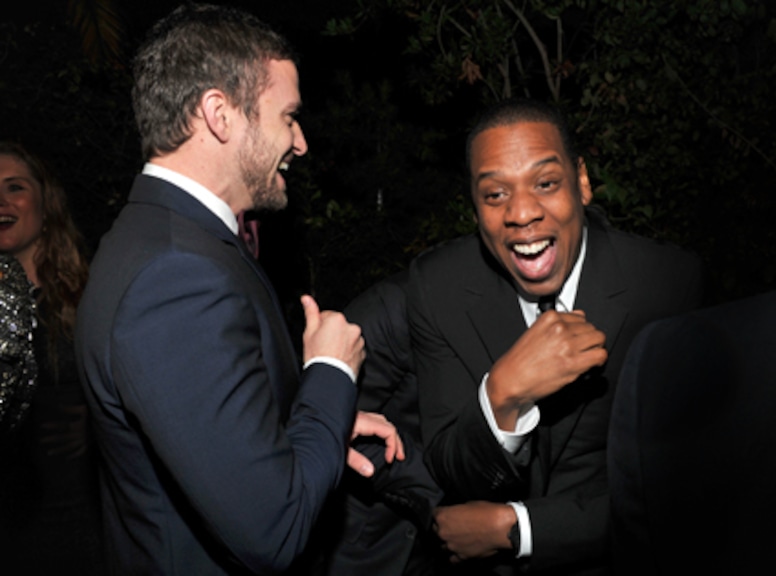 Justin Timberlake, Jay-Z, GQ Party