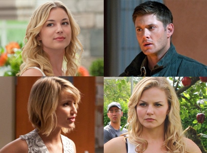 Jensen Ackles,Supernatural, Dianna Agron, Glee, Jennifer Morrison, Once Upon a Time, Emily VanCamp, Revenge