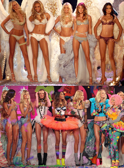 Victoria's Secret Fashion Show Models Got Thinner and Thinner over