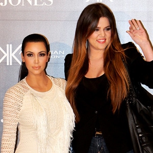 Kim Kardashian, Khloe Kardashian Odom