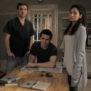 Sam Witwer, Meaghan Rath and Sam Huntington dish the dirt on supernatural d...