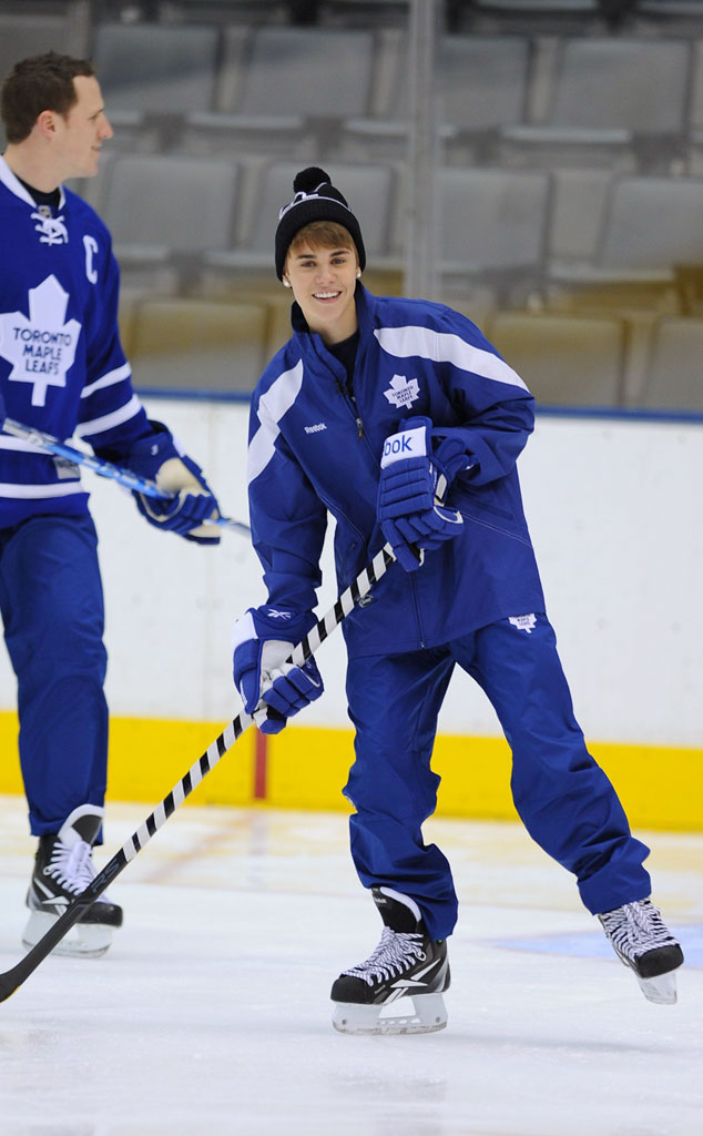 Justin Bieber's Best Hockey Moments