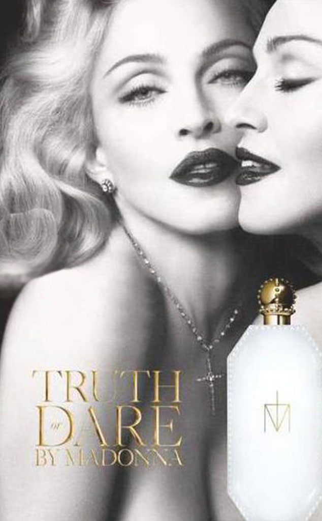 Madonna Goes Topless for New Fragrance Ad - E! Online - UK