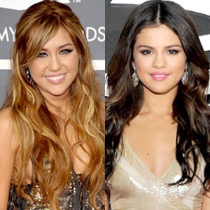 Miley Cyrus, Selena Gomez