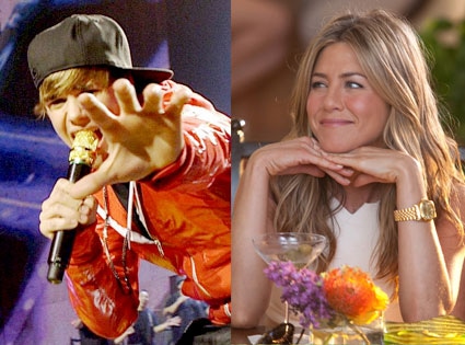 Justin Bieber, Never Say Never, Jennifer Aniston, Just Go With It