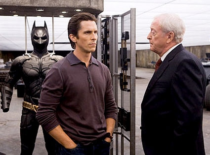Michael Caine, Christian Bale, The Dark Knight