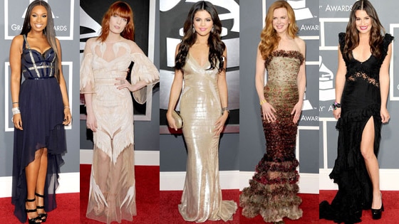 Jennifer Hudson, Florence Welch, Selena Gomez, Nicole Kidman, Lea Michele
