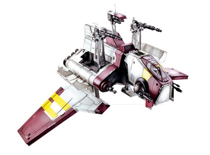 republic attack shuttle hasbro