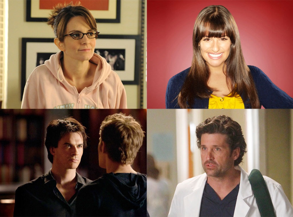 30 Rock, Glee, Grey's Anatomy, Vampire Diaries