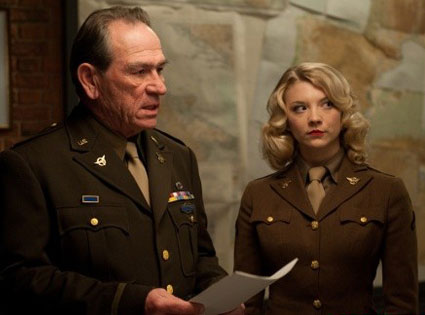 Tommy Lee Jones Natalie Dormer From Flick Pics Captain America