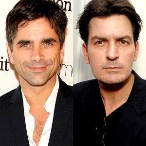 John Stamos, Charlie Sheen