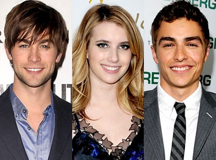 Chace Crawford, Emma Roberts, Dave Franco